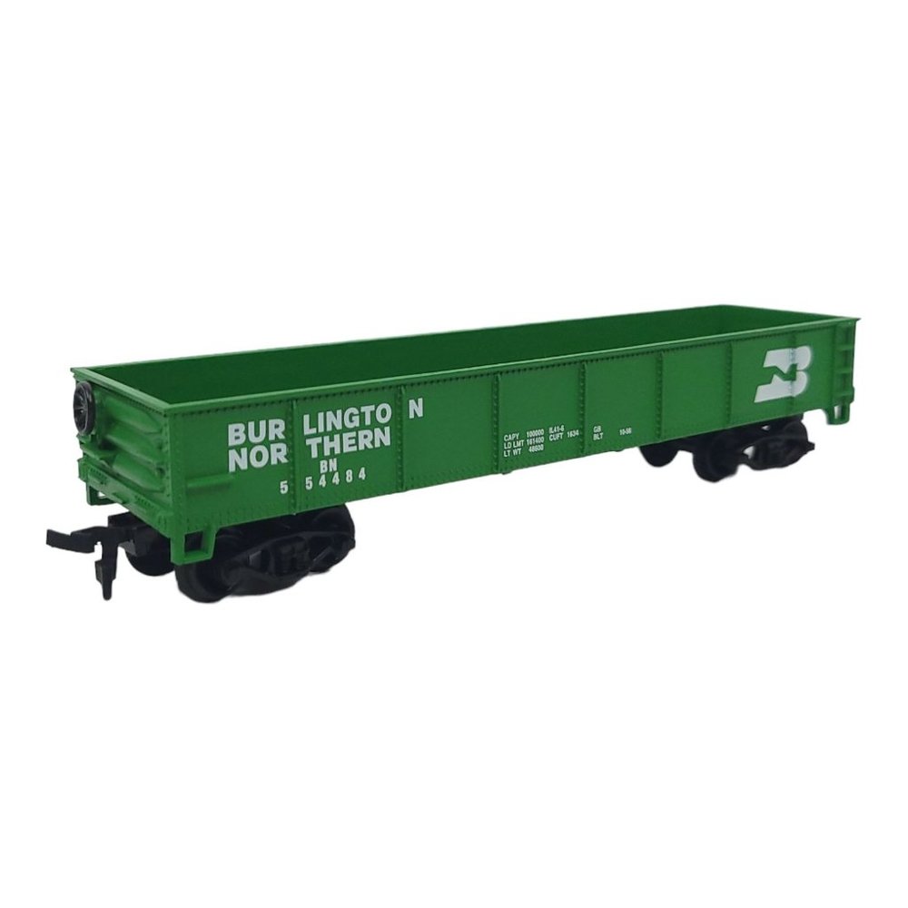 Vintage Life Like Trains Burlington Northern #554484 Gondola Car HO Scale 8549 - Picture 9 of 16